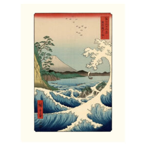 Poster Japanischer Holzschnitt