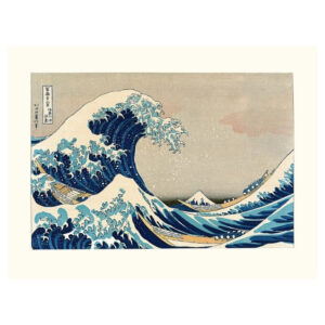 Poster Hokusai Die große Welle vor Kanagawa