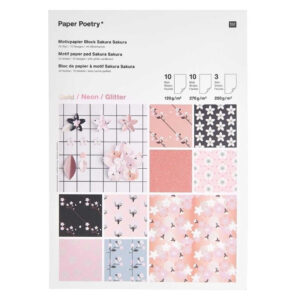 Japanischer Papierblock Sakura