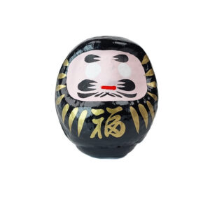 Japanischer Daruma Schwarz
