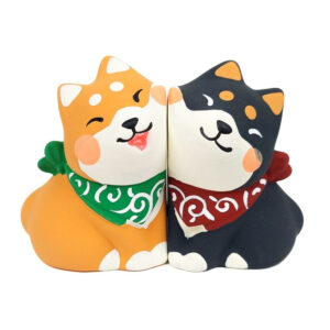 Figurenpaar Shiba Inu