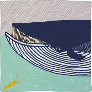 Furoshiki Blauwal