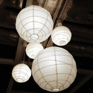 Japanische Papierlampe
