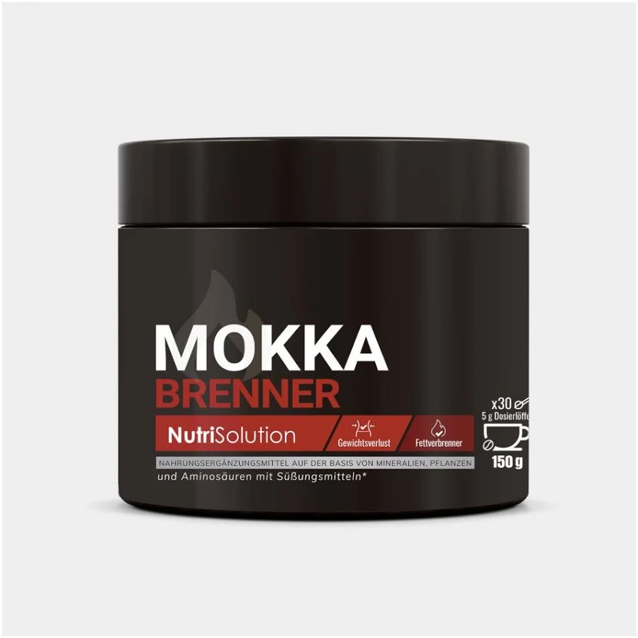 NutriSolution Mokka Brenner – 150 g Dose 1 NutriSolution Mokka Brenner – 150 g Dose