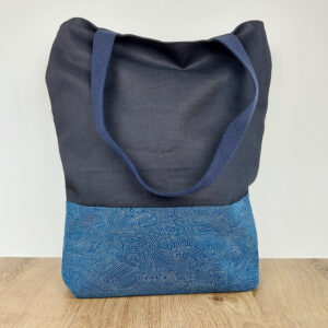 Stofftasche mit Nami-Wellenmuster
