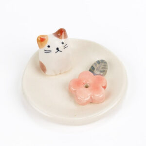 Räucherstäbchenhalter Neko Sakura